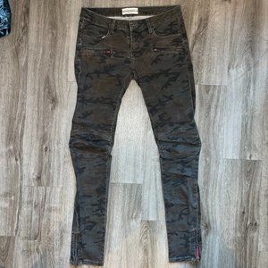 Etienne Marcel Camo Printed Denim Jeans
